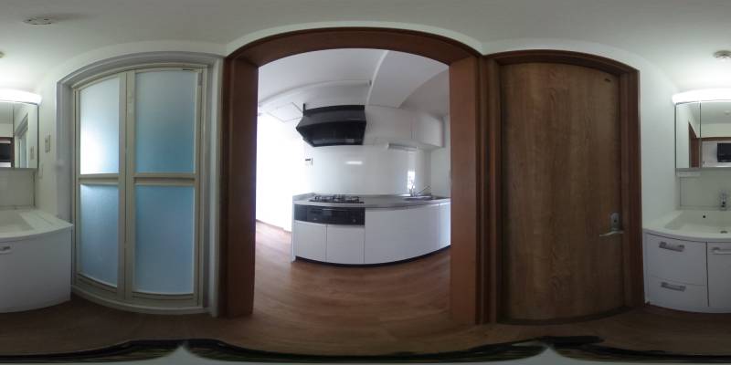 パノラマ画像洗面所