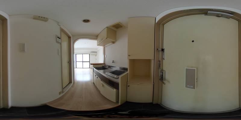 パノラマ画像玄関