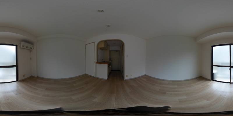 パノラマ画像リビング