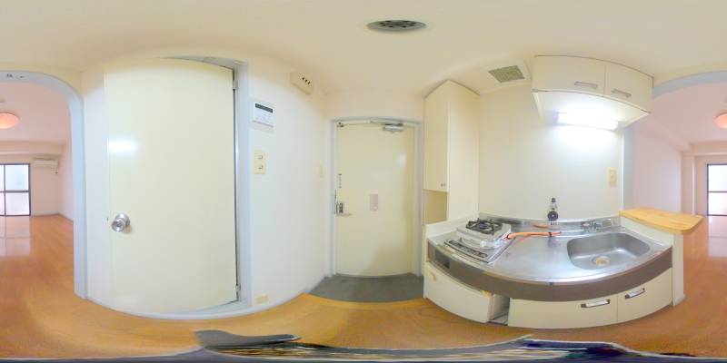 パノラマ画像キッチン