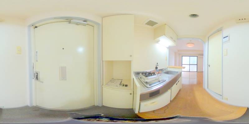 パノラマ画像玄関