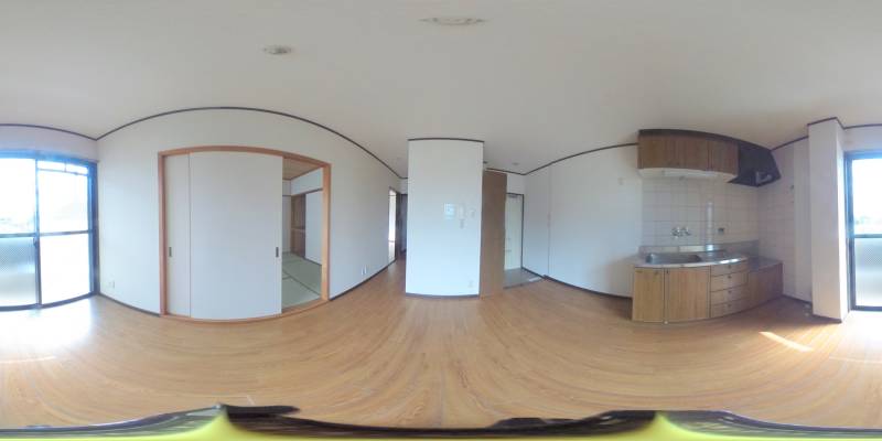 パノラマ画像ダイニング