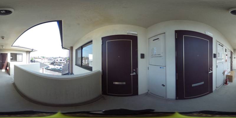 パノラマ画像玄関