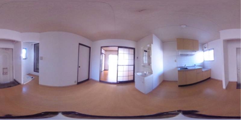 パノラマ画像ダイニング