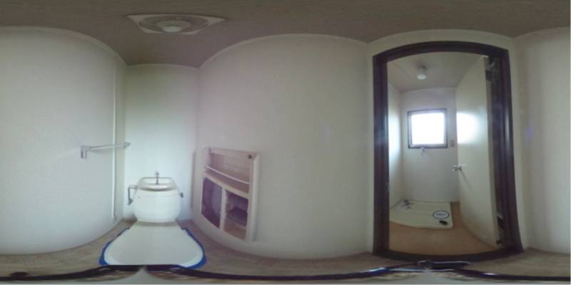 パノラマ画像トイレ