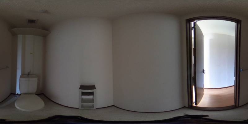 パノラマ画像トイレ