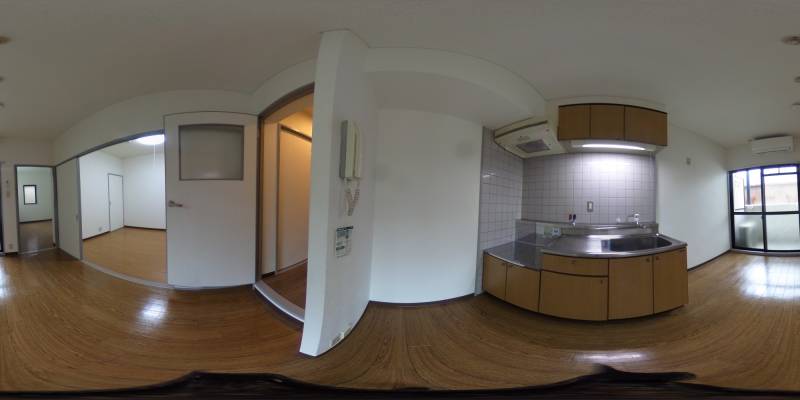 パノラマ画像キッチン