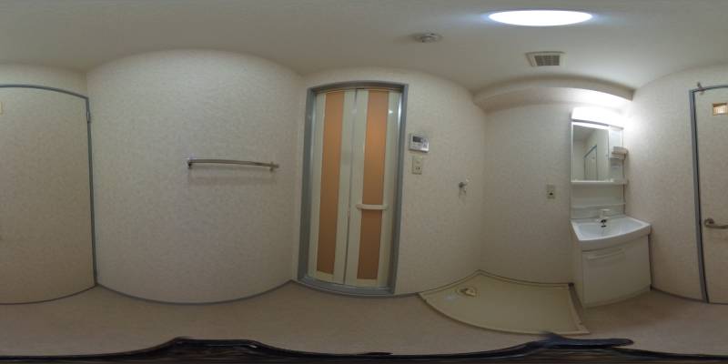 パノラマ画像洗面所