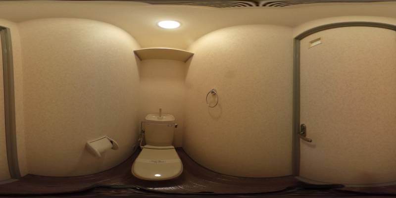 パノラマ画像トイレ