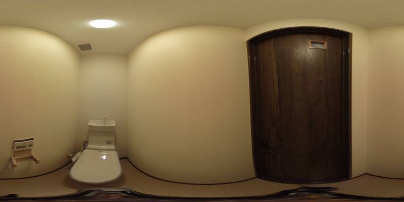 パノラマ画像トイレ