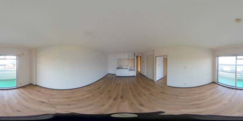 パノラマ画像リビング