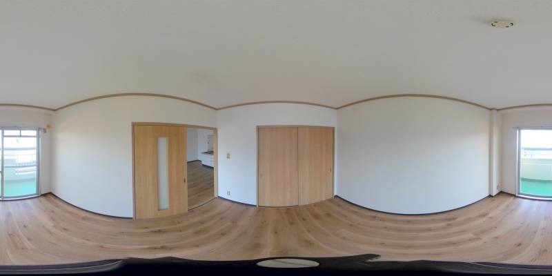 パノラマ画像洋室