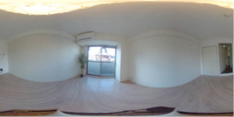 パノラマ画像洋室