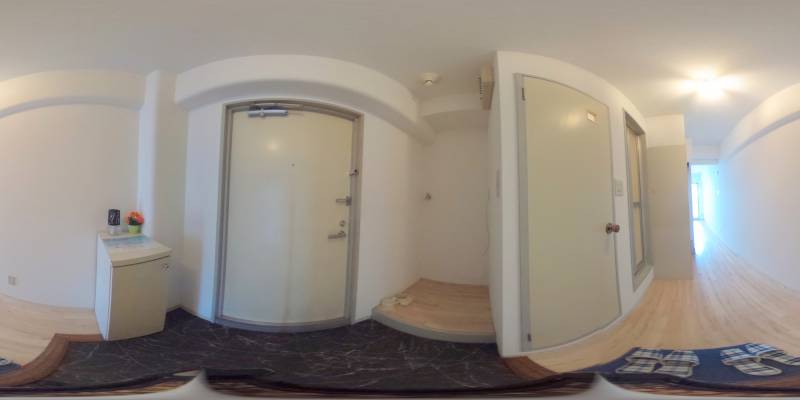 パノラマ画像玄関