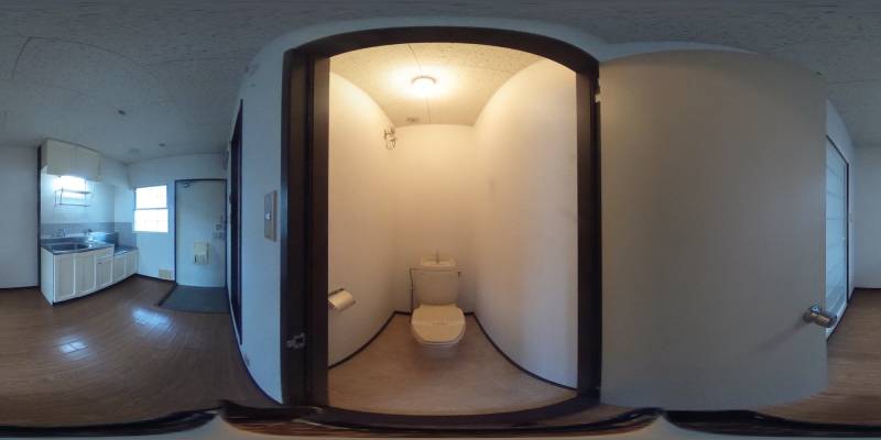 パノラマ画像トイレ