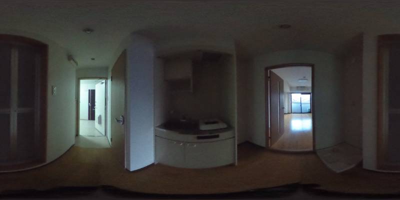 パノラマ画像キッチン