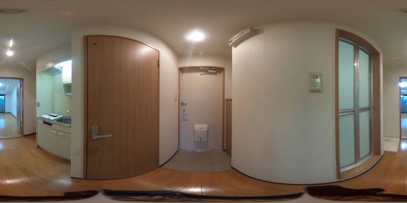 パノラマ画像玄関
