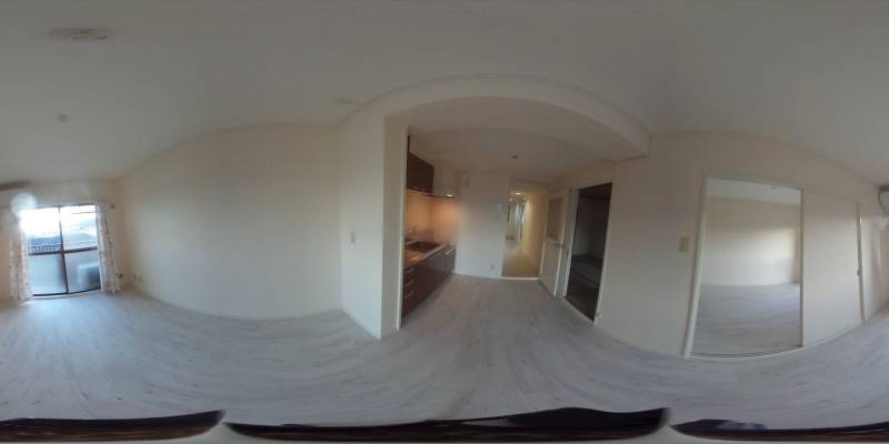 パノラマ画像リビング