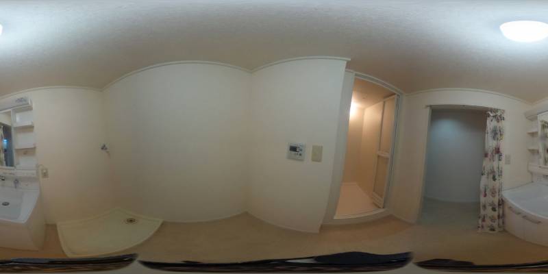 パノラマ画像洗面所