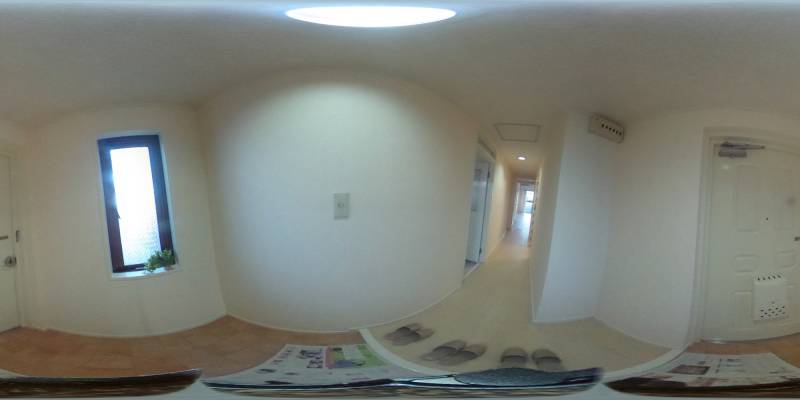 パノラマ画像玄関