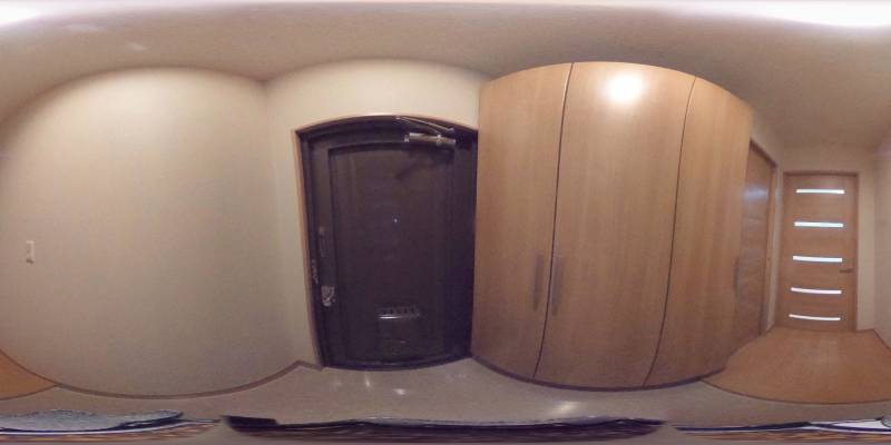 パノラマ画像玄関