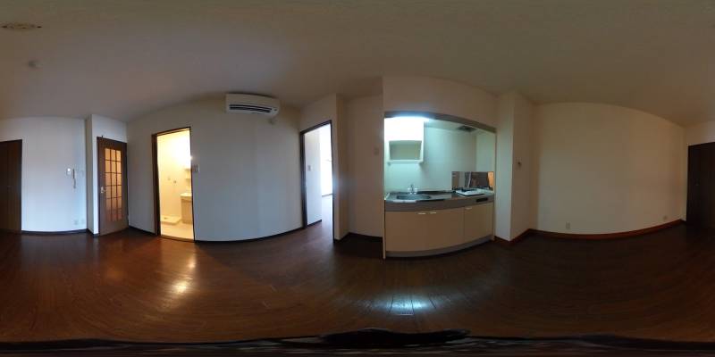 パノラマ画像洋室