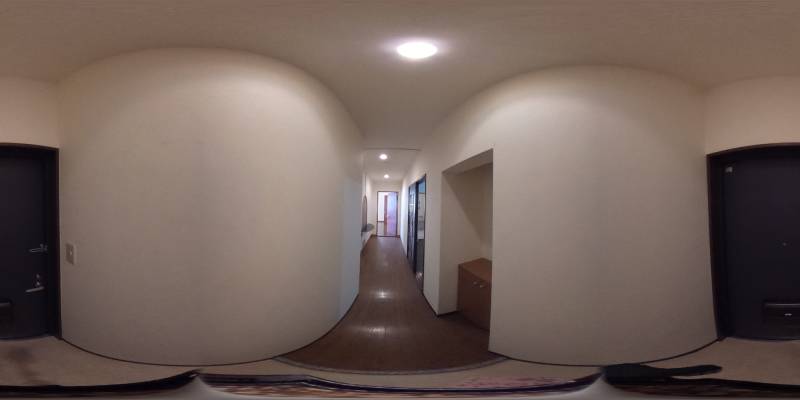 パノラマ画像玄関