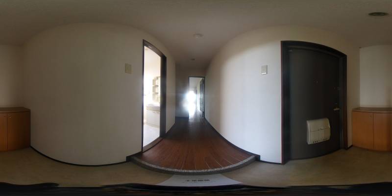 パノラマ画像玄関