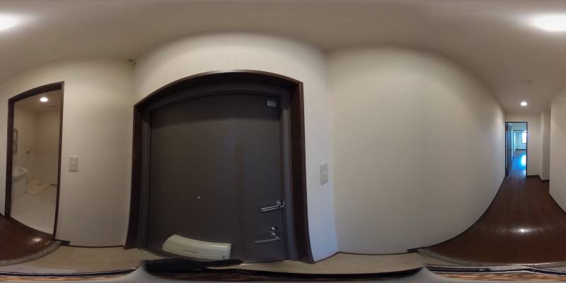 パノラマ画像玄関