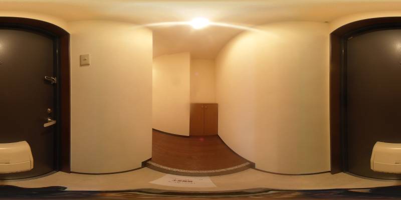 パノラマ画像玄関