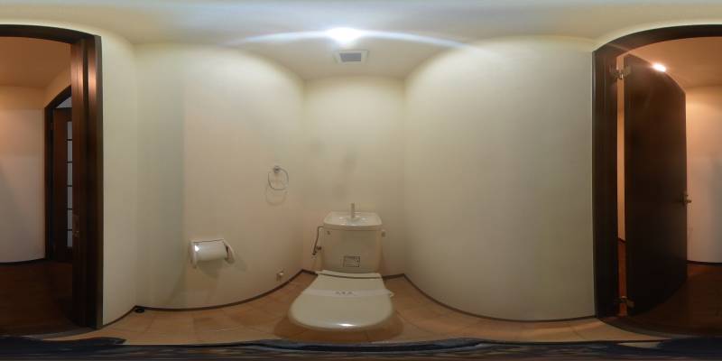 パノラマ画像トイレ