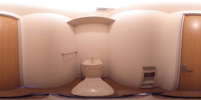 パノラマ画像トイレ