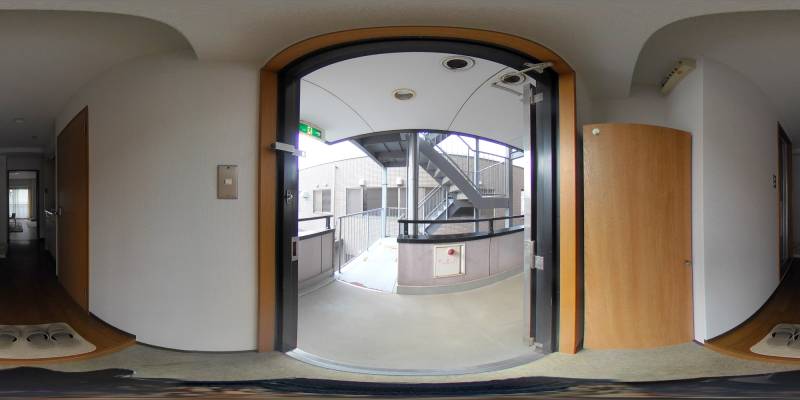 パノラマ画像玄関