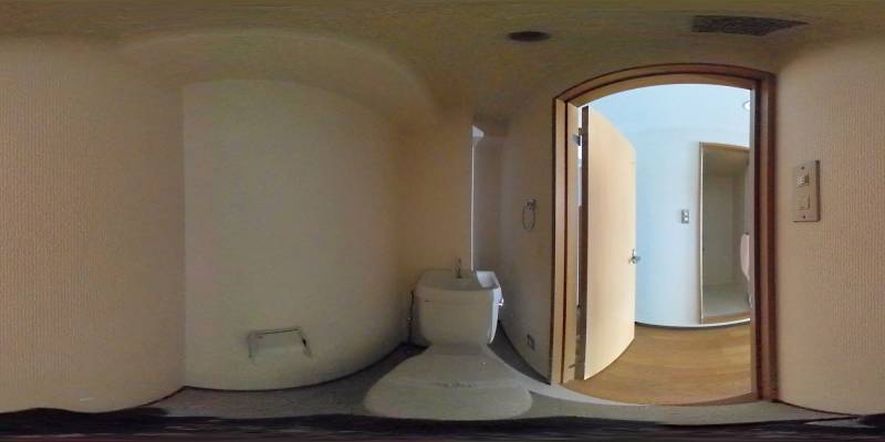 パノラマ画像トイレ