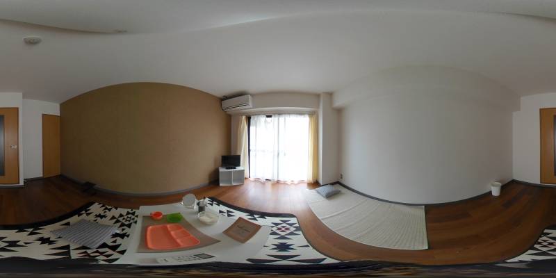 パノラマ画像洋室