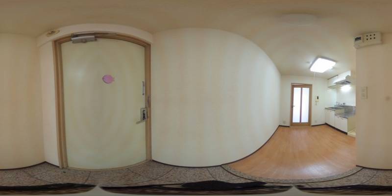 パノラマ画像玄関