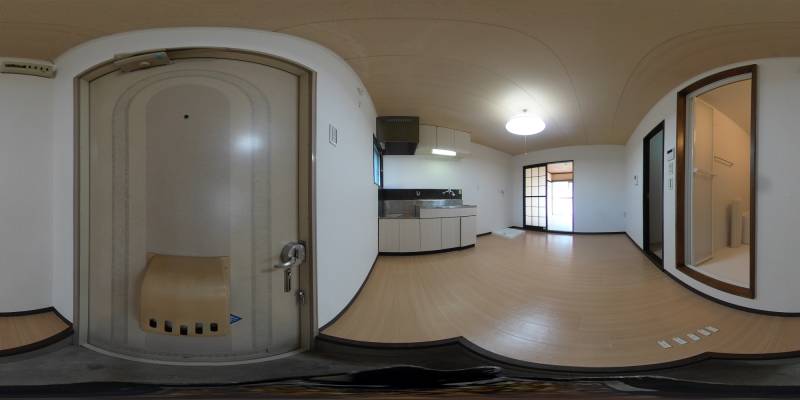 パノラマ画像玄関