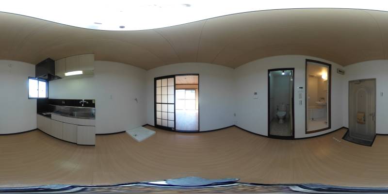 パノラマ画像ダイニング