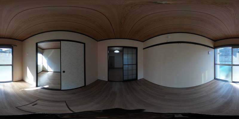 パノラマ画像洋室