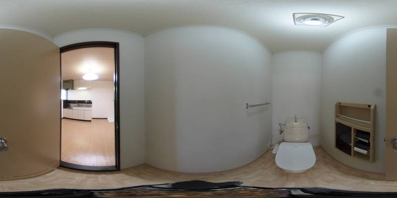 パノラマ画像トイレ