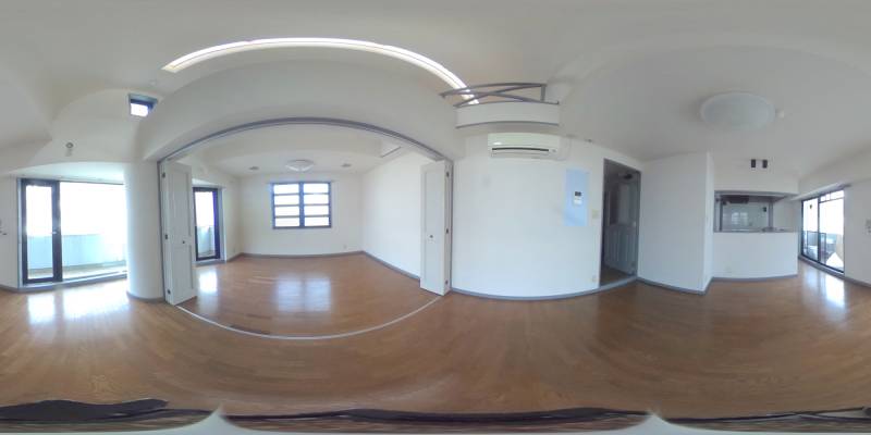 パノラマ画像リビング