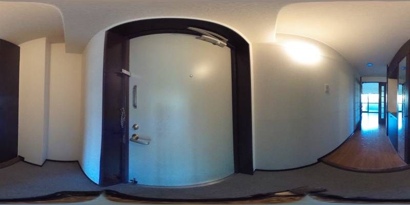 パノラマ画像玄関