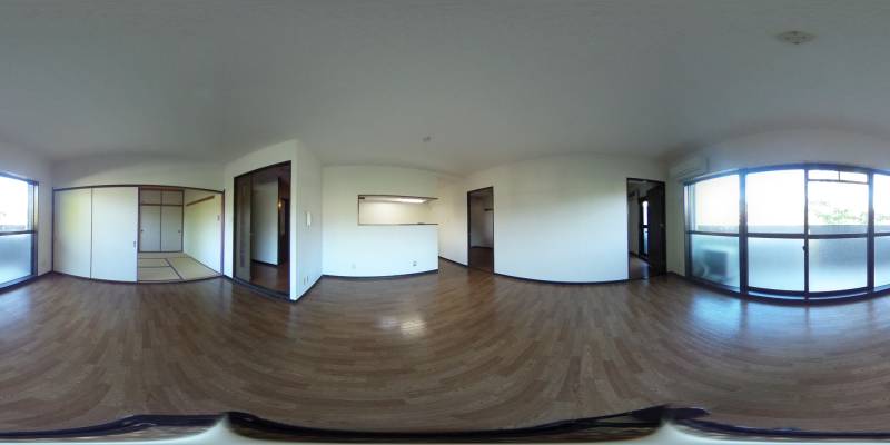 パノラマ画像洋室