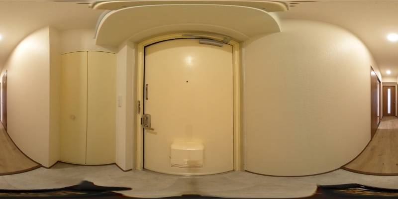 パノラマ画像玄関