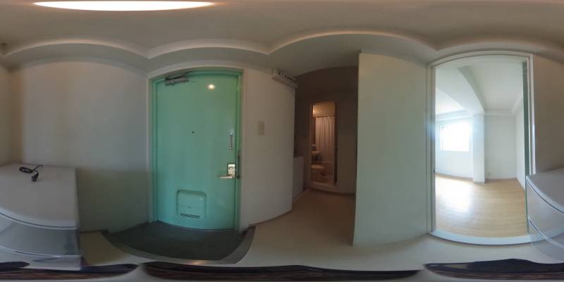 パノラマ画像玄関