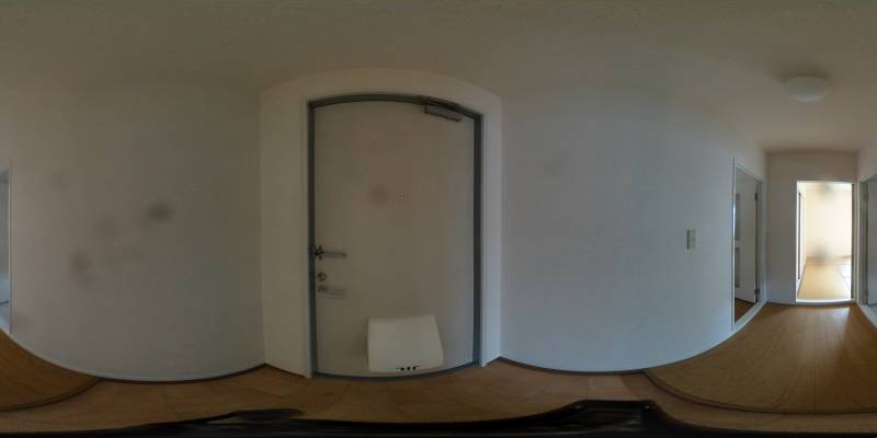 パノラマ画像玄関