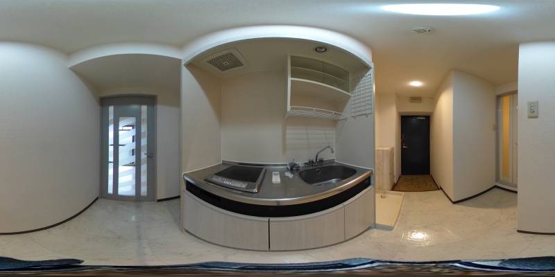 パノラマ画像バスルーム