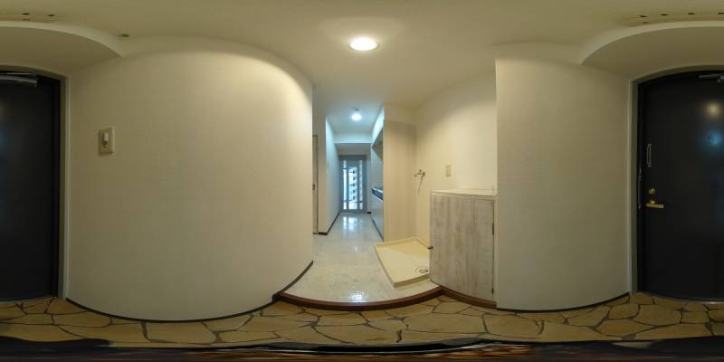 パノラマ画像玄関