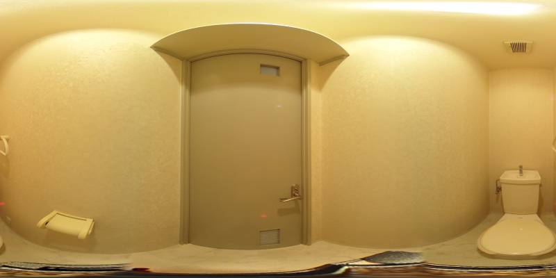 パノラマ画像トイレ