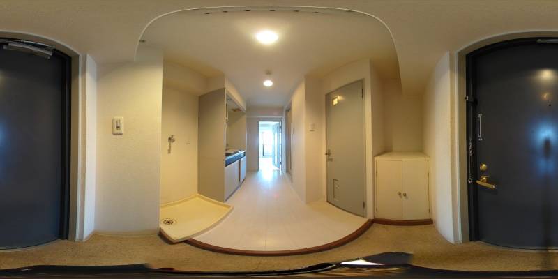 パノラマ画像玄関